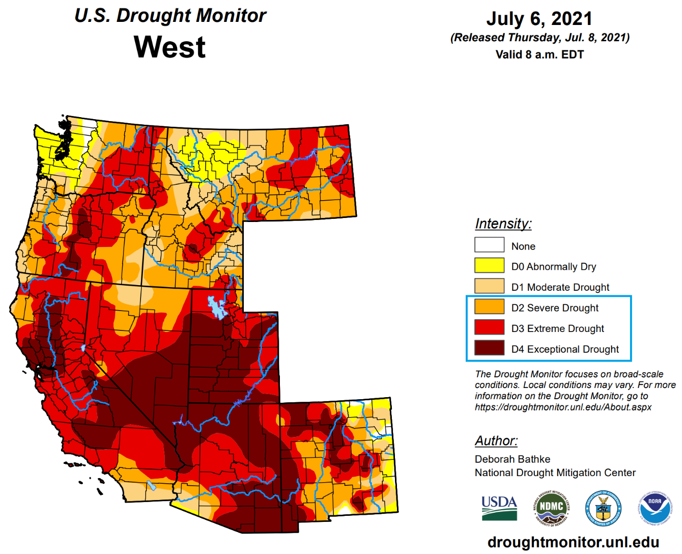 Severe drought continue 持续严重旱灾