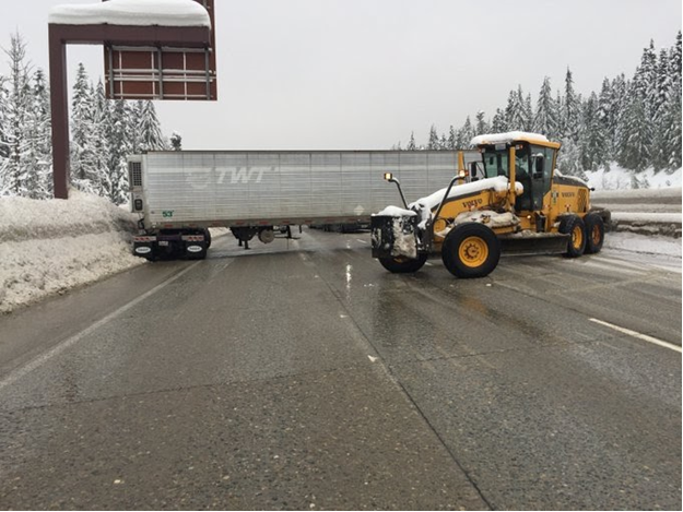 I-90 closure I-90封锁